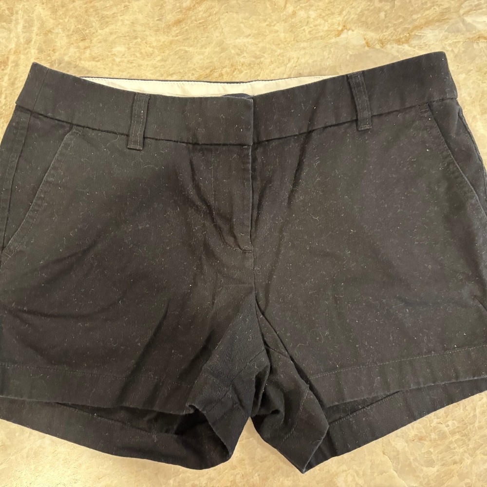 J.Crew Black Shorts
